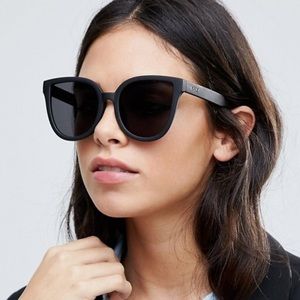 QUAY black cat eye sunglasses